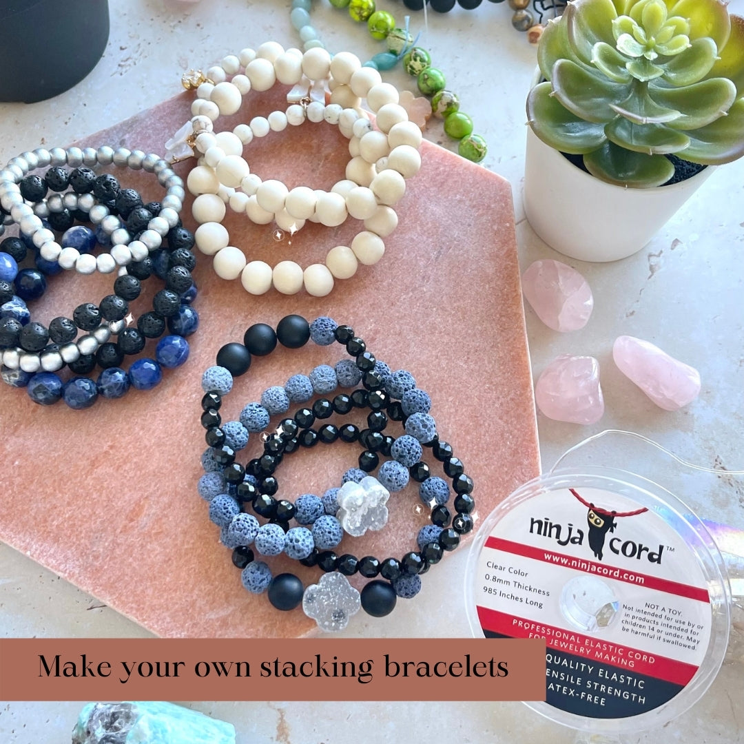 Make 3 Stunning Stacking Bracelets in 30 Minutes or Less - Create with BeadsVenture