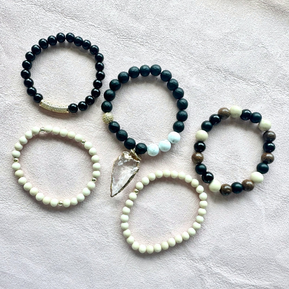 Perfectly Fall Bracelets Making Kit(5 Bracelets - Designed for all levels)
