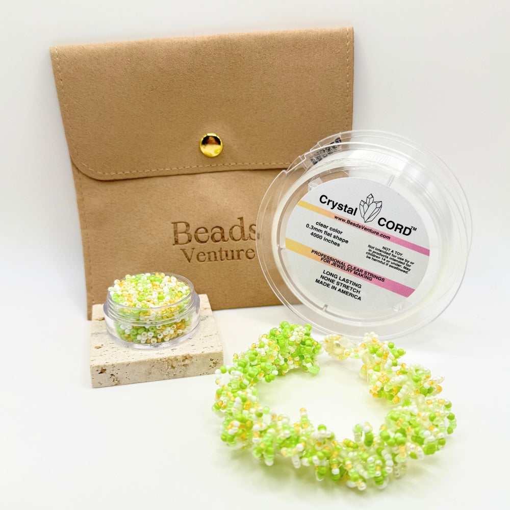 French Spring Lace Bracelet Making Kit