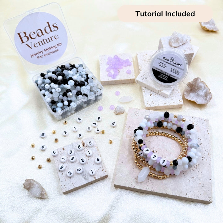 777 Angel Number Beaded Jewelry Making Kit