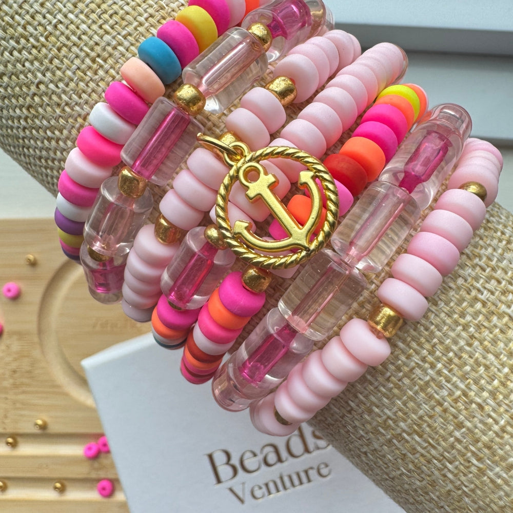 Pink Sailor Bracelets Making Kit