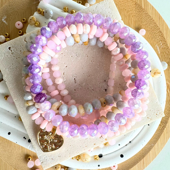 Water Lily Bracelets Jewelry Kit (Flower of July)