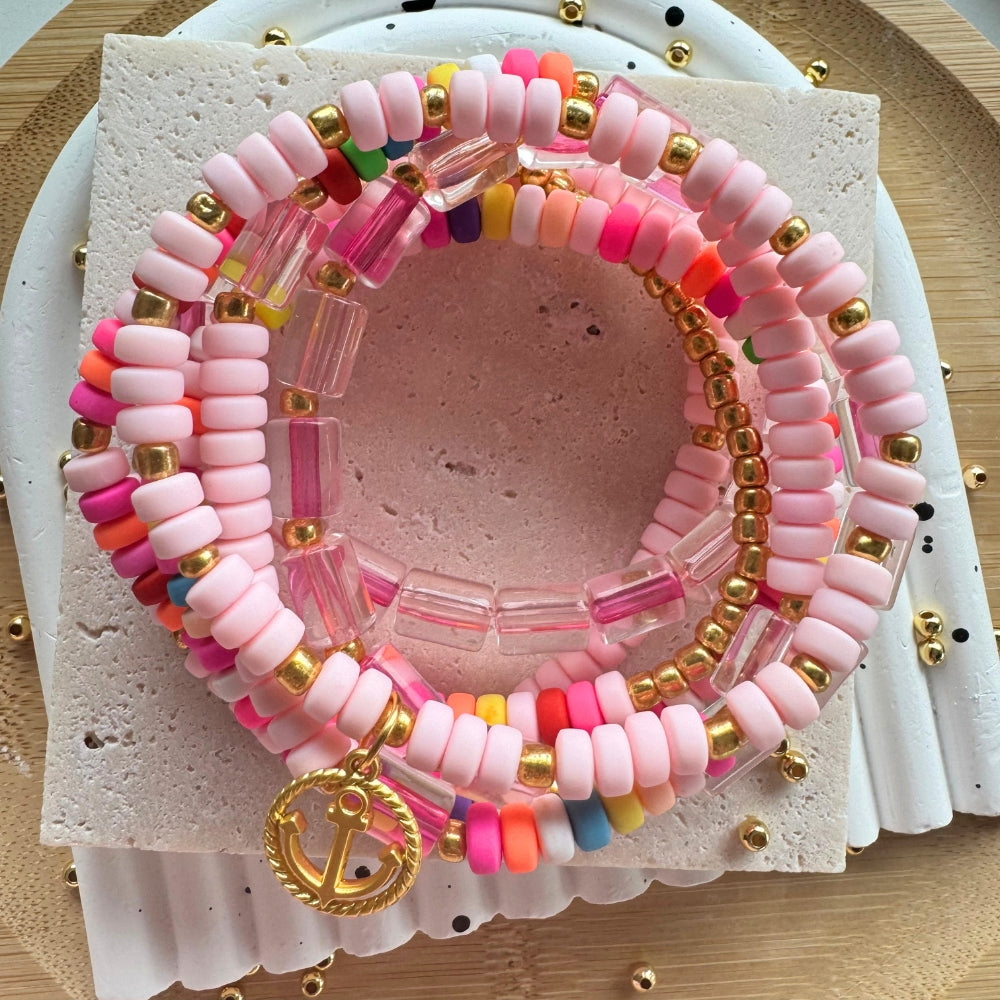 Pink Sailor Bracelets Making Kit