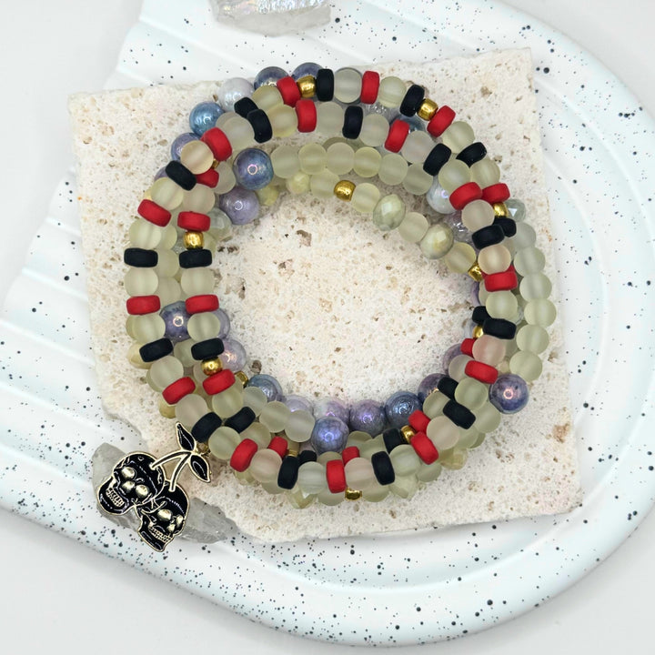 Cherry Skull Bracelets Making Kit