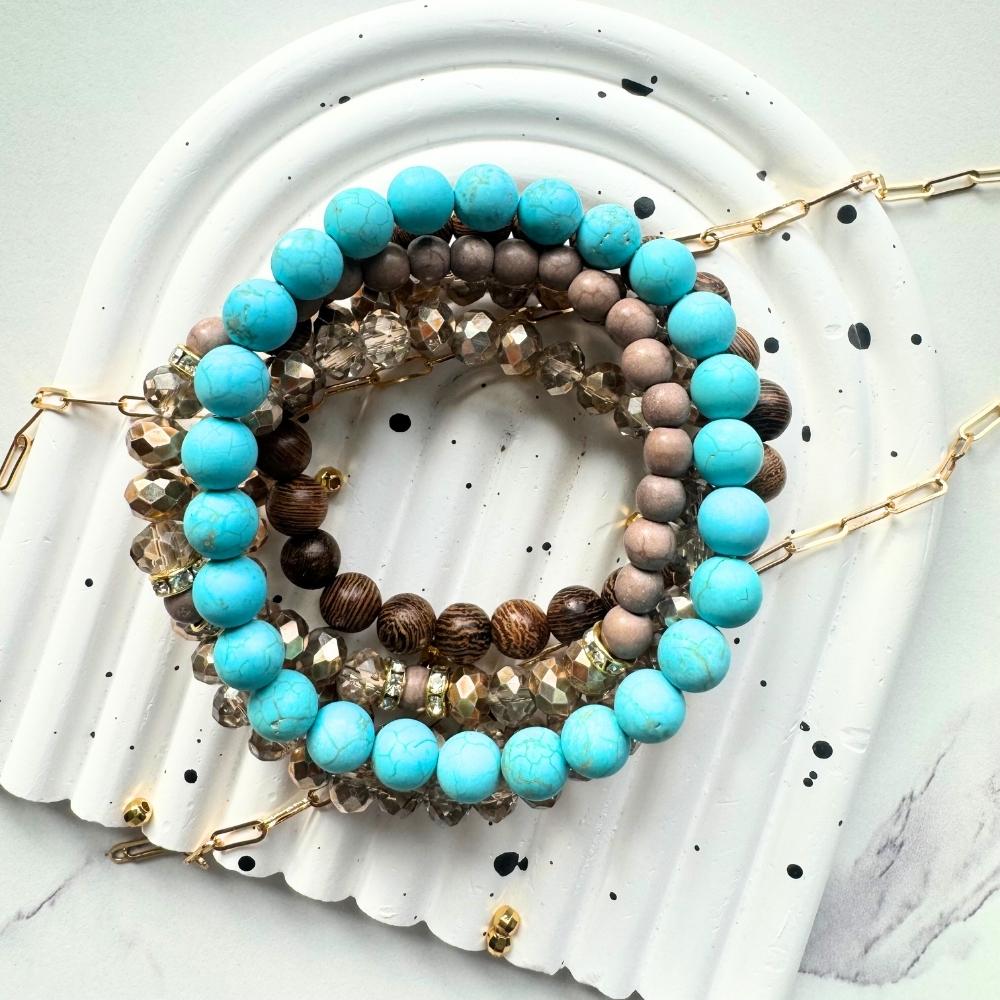 Bronze Love Bracelets Making Kit (5 Bracelets - Designed for all level –  BeadsVenture