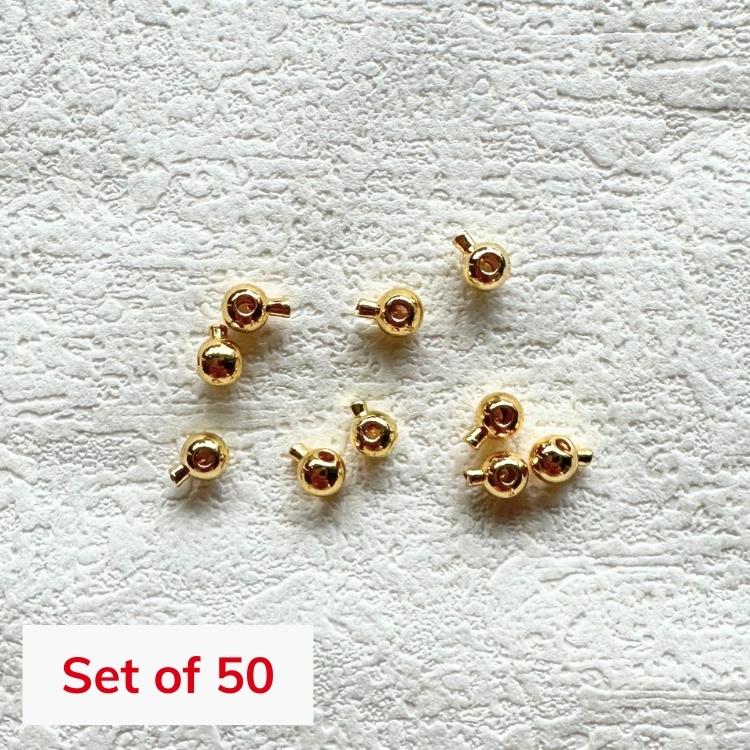 Set Of 50 Earring Studs For Jewelry Making