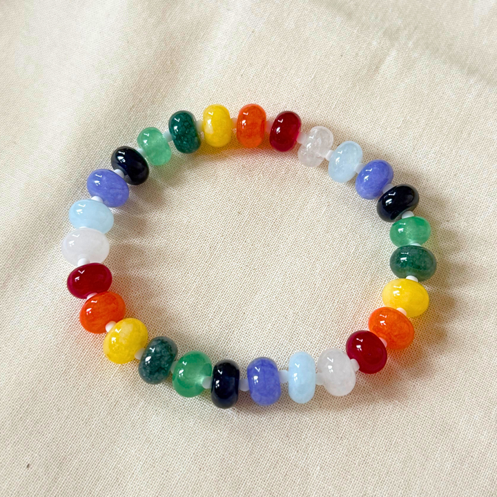 Vibrant Rainbow Bracelet Making Kit