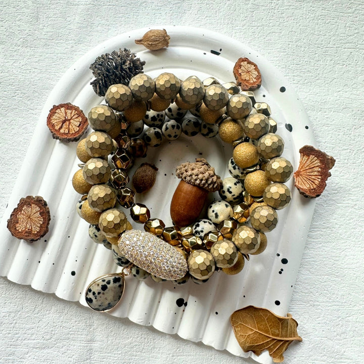 Nature's Gift Bracelets Making Kit(5 Bracelets - Designed for all levels)