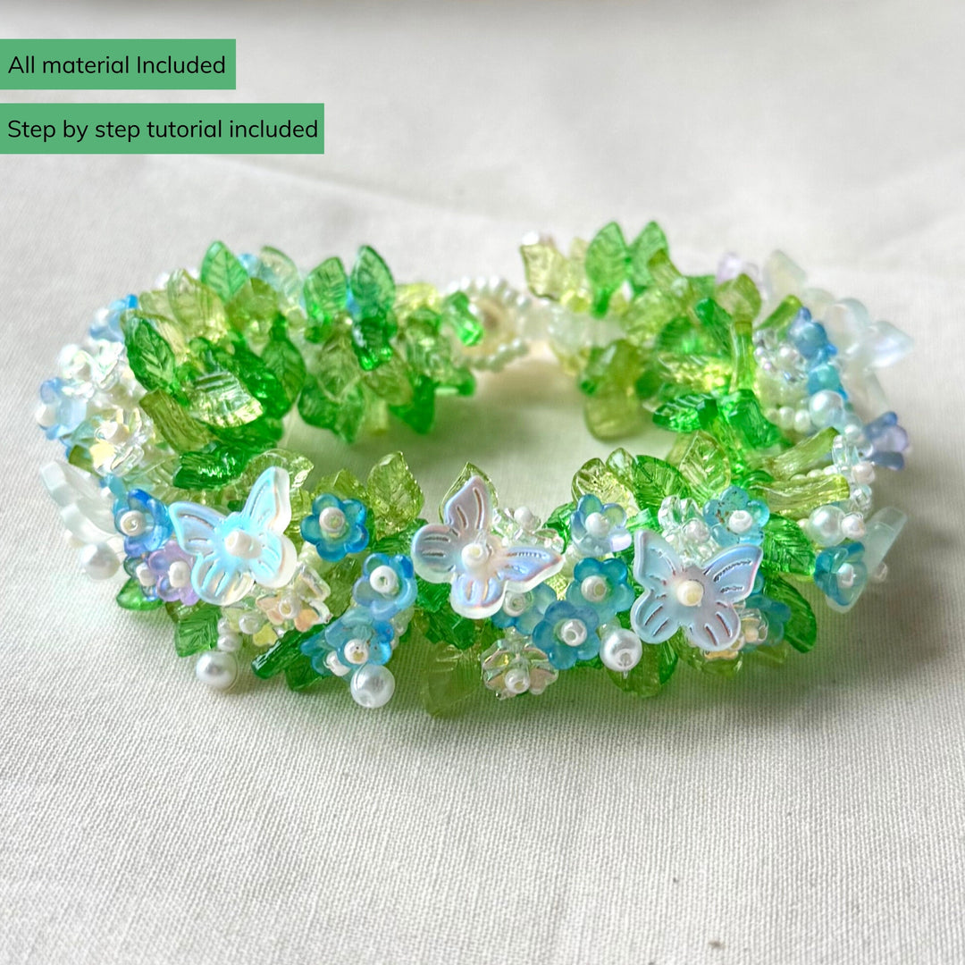 Spring Flower Bracelet Making Kit