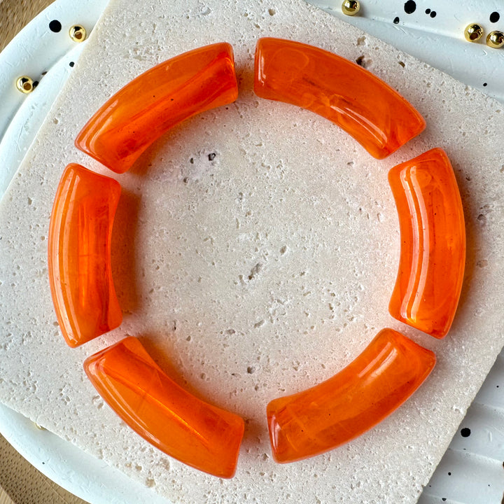 Orange Bar Bracelet Making Kit(Add On)