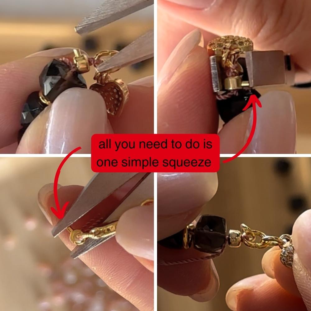 The Hobbyworker Soft Elastic Bead Plug Beaded Clip Stopper - Temu