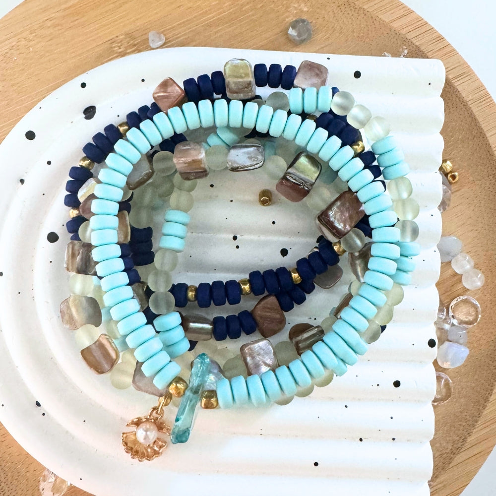 Seaside Serenity Bracelets Making Kit