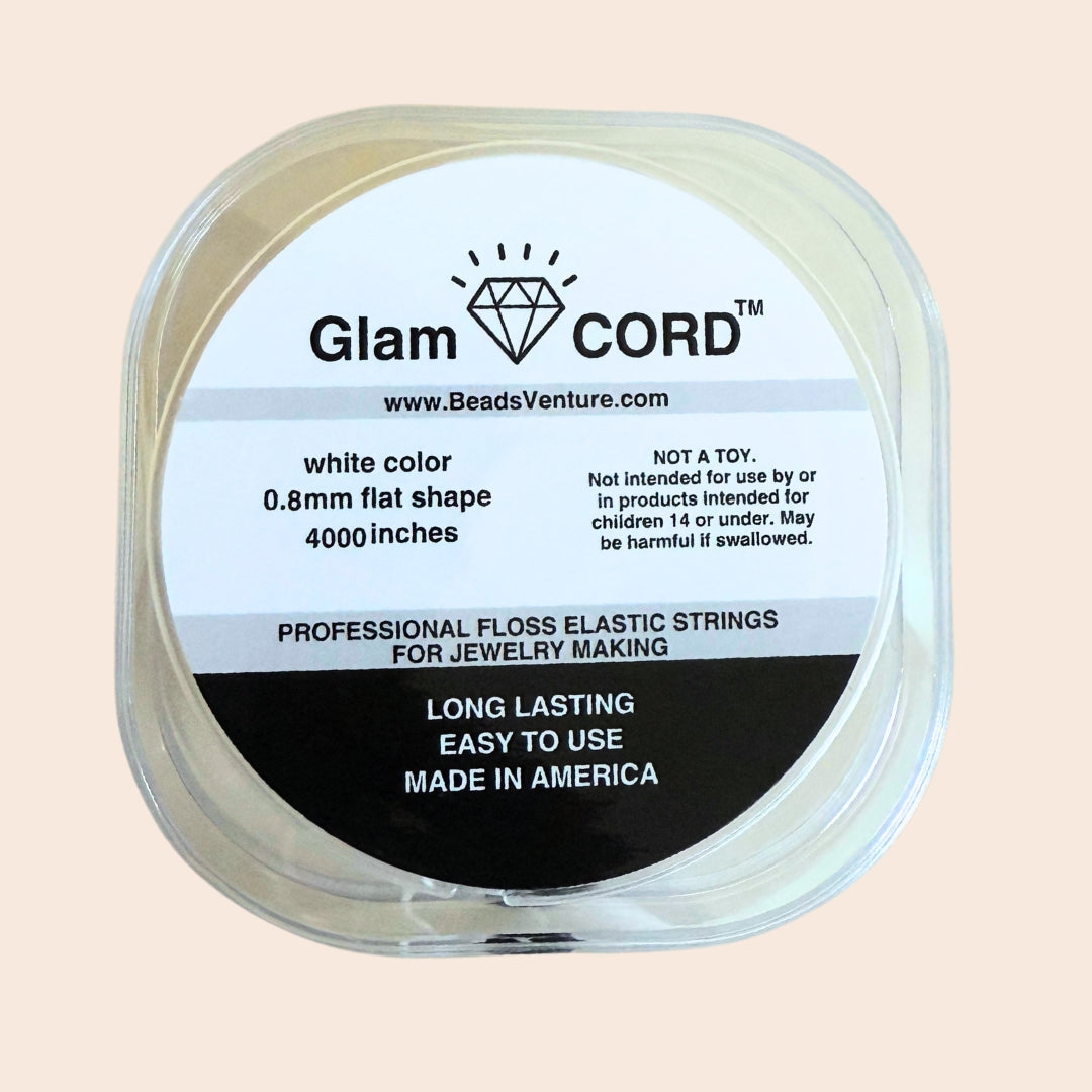 GlamCord - Floss Elastic Cord for Jewelry Making