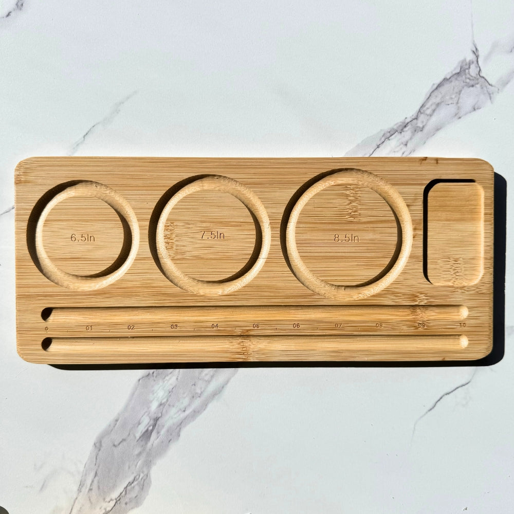 Bamboo mini bracelet design board
