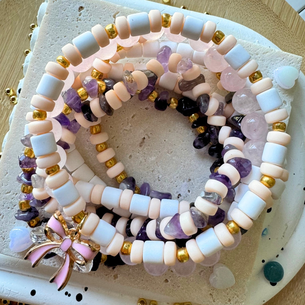 Amethyst Dream Bracelets Making Kit