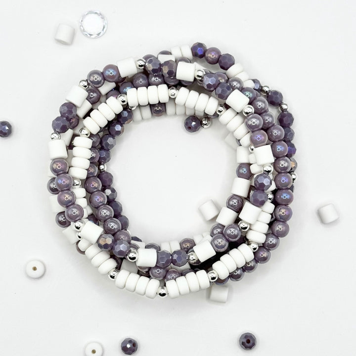 Amethyst twilight Bracelets Making Kit